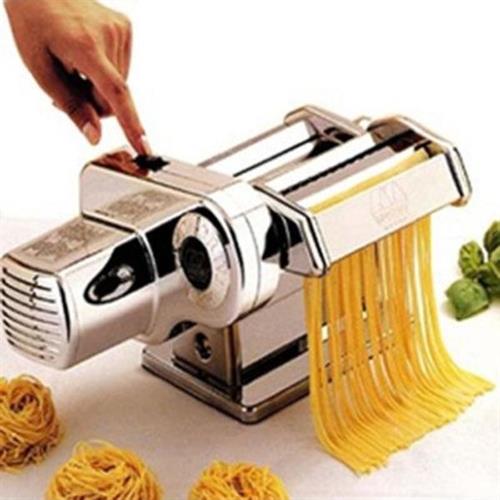 Marcato Atlasmotor - Macchina per Pasta con Motore, 3 Formati Pasta, Regolatore 10 Posizioni